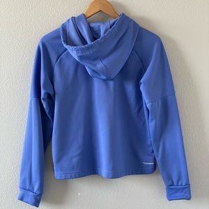 Blue hoodie adidas